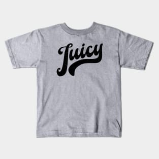 Juicy // Grunge Black Kids T-Shirt